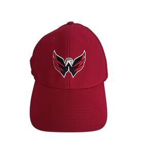 Washington Capitals Red Baseball Cap Weagle Logo Adjustable Hat ‘47 Brand NHL